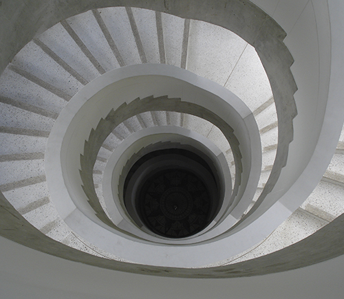 escaleras en espiral