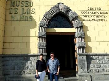 Evelyn Patiño y Gustavo Sevilla en Costa Rica