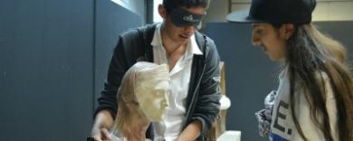 Se despertaron los sentidos en la Biblioteca Central