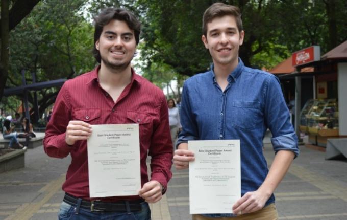 Samuel y Juan Camilo aspiran continuar con sus estudios de postgrado