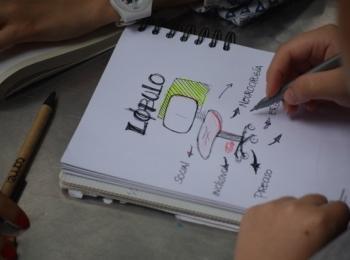 Ilustración prototipo silla