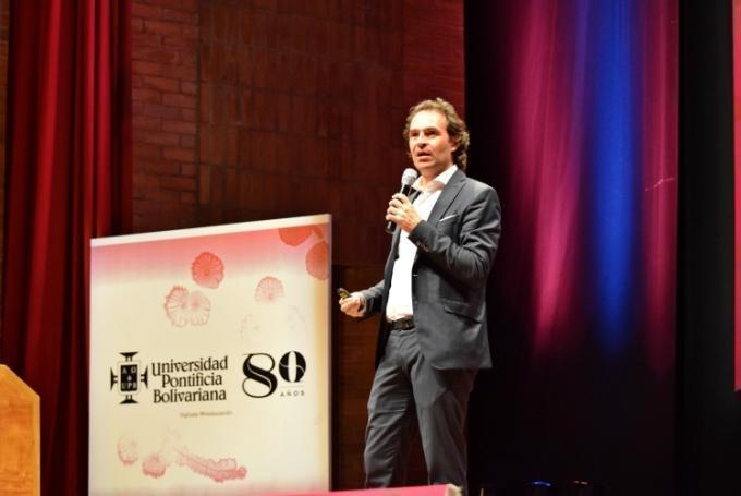 Alcalde de Medellín, Federico Gutiérrez en Colombiatex 2017