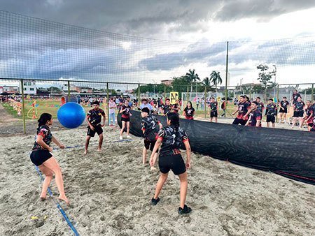 Cancha de voleibol playa - UPB Montería