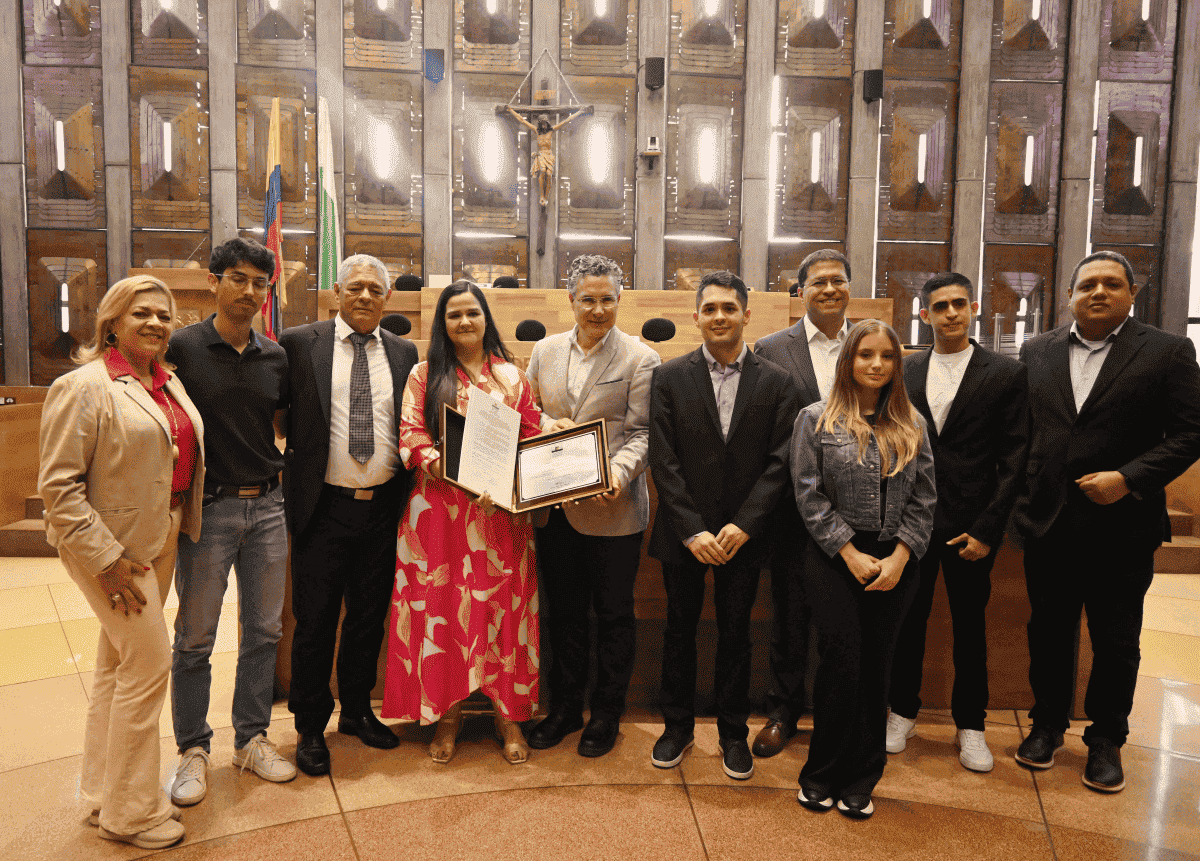 Reconocimiento Asamblea de Antioquia a Facultad de Economía