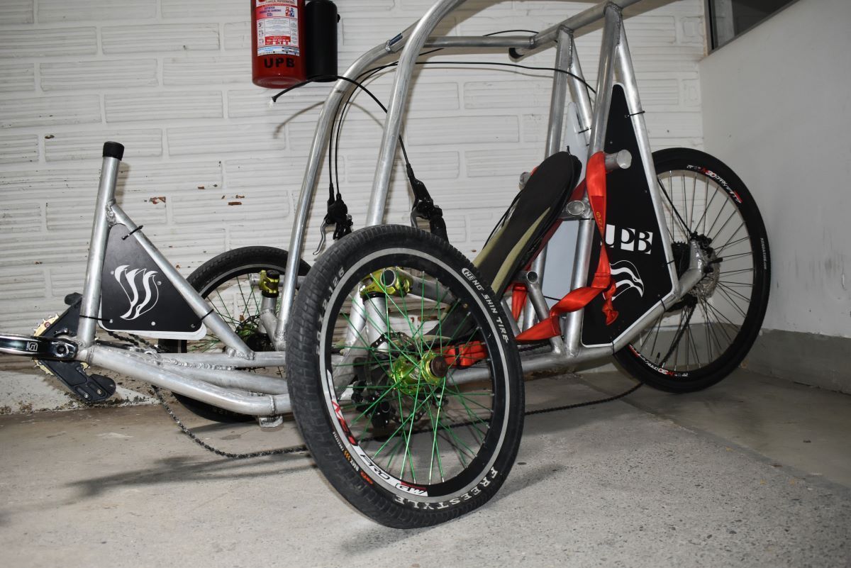 Un halcón sobre ruedas: Falcon UPB alista su próximo vehículo de tracción humana