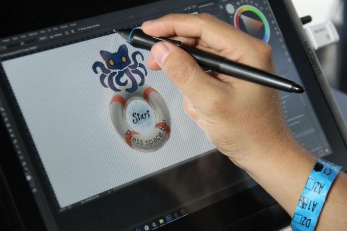 Dibujo en tablet diseño