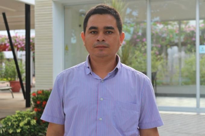 Hernán David Teherán, profesional de apoyo de infraestructura del CTIC sede Montería.