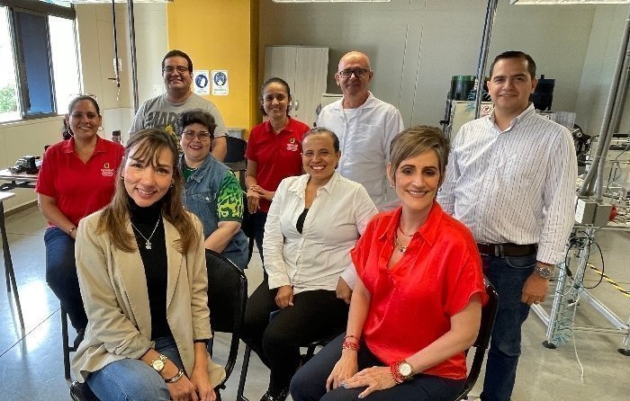 Profesores de Ingeniería Civil UPB posando para una fotografía