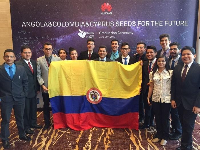 Delegación Colombiana en el programa de Semillas del Futuro de Huawei en China