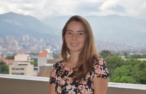 Johanna Rogeles, estudiante de la Maestría de Diseño del Paisaje.