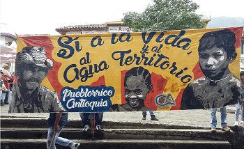 Sí a la vida, al agua y al territorio 