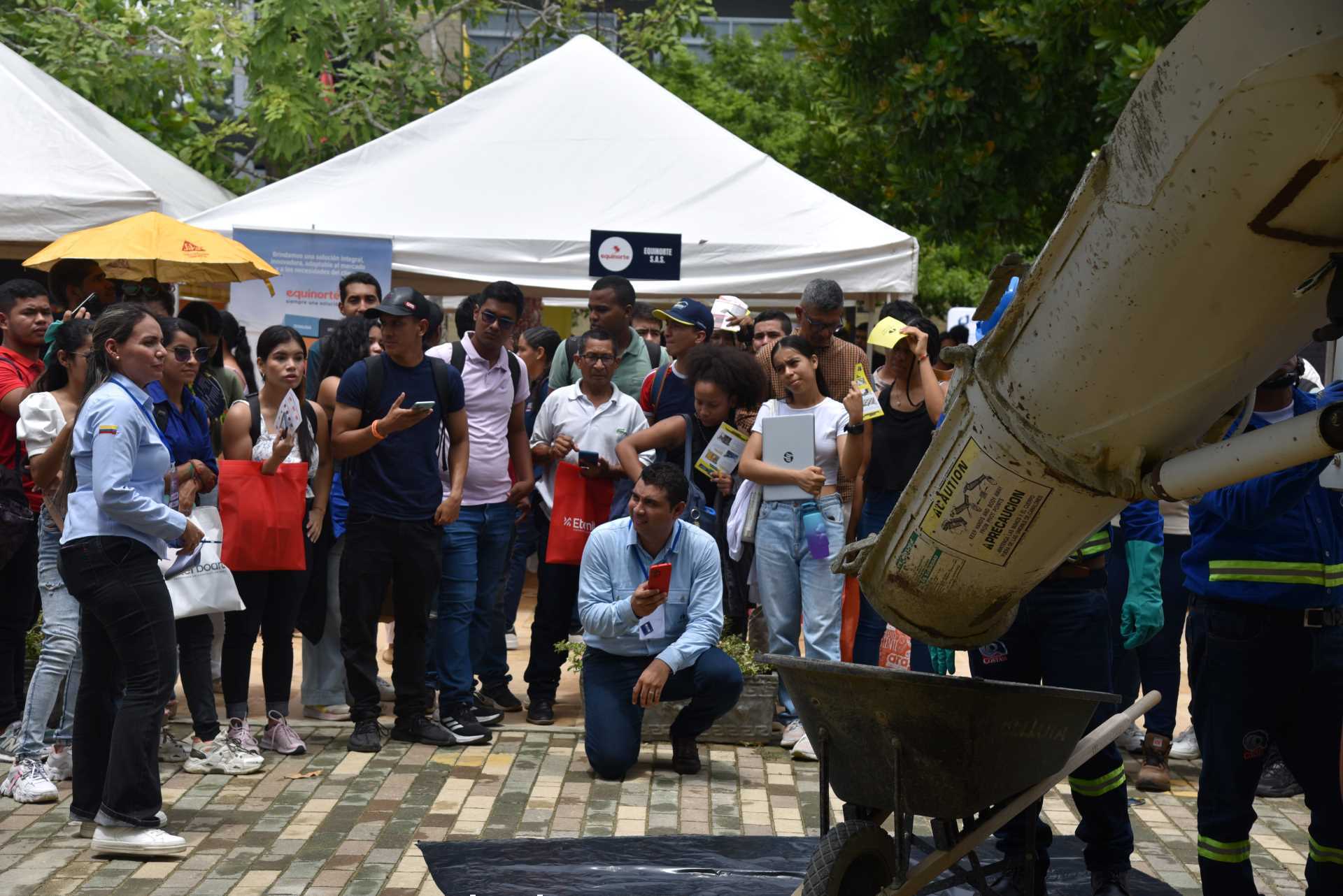 Demostración de la empresa Concretos de la Costa