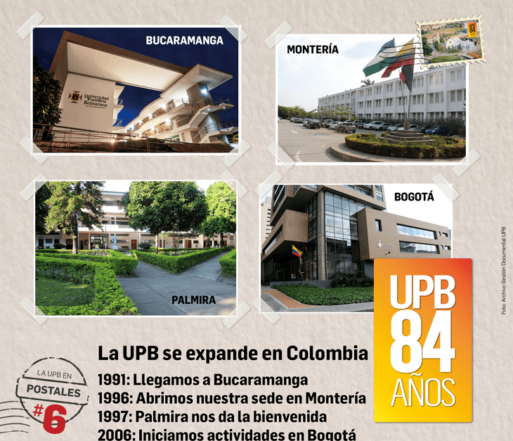 La UPB cumple 84 años