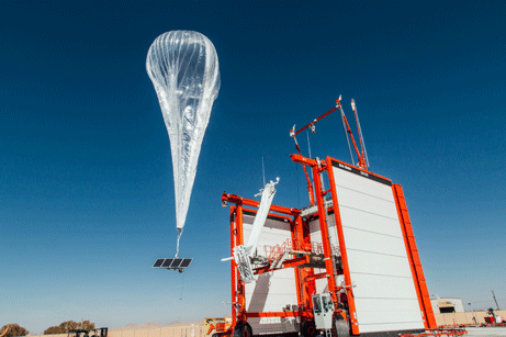 Globos aerostáticos para conectar al mundo