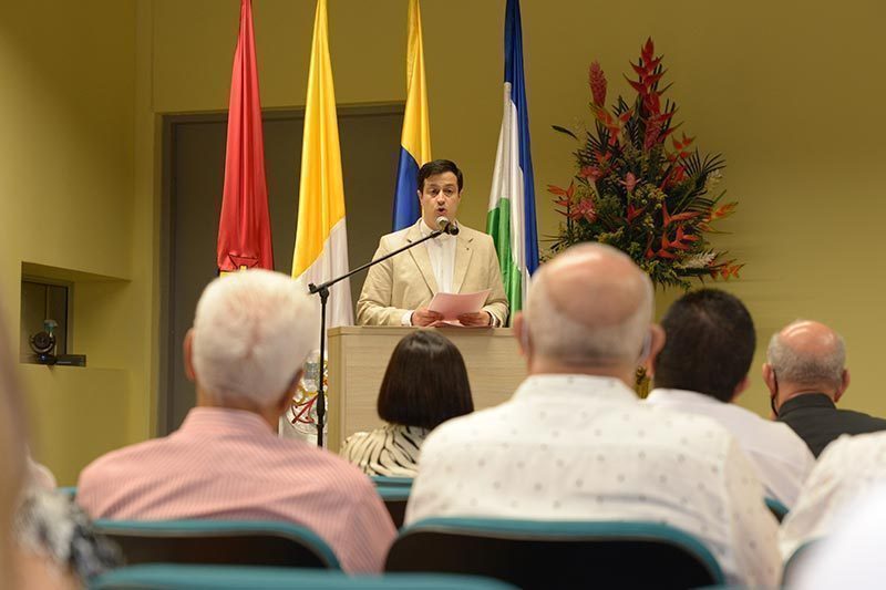 Primer discurso como Rector del Presbítero Juan Camilo Restrepo Tamayo