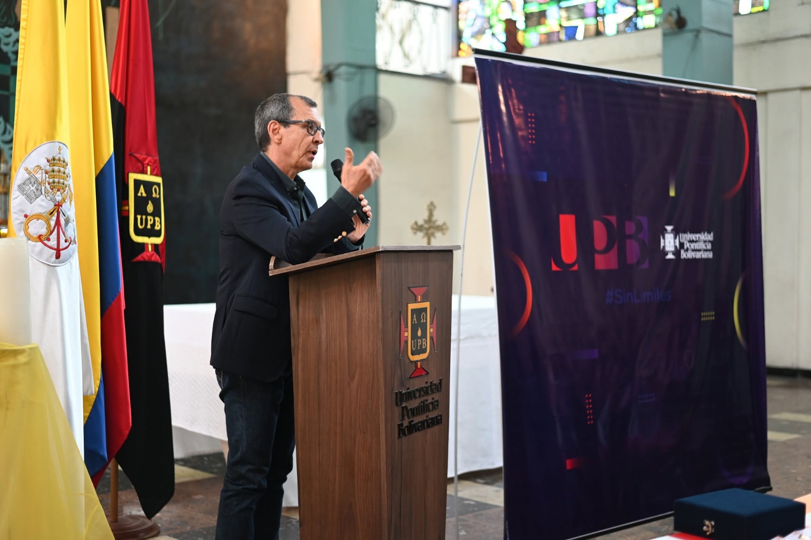 Intervención del rector, Esp. Juan Gonzalo Arboleda