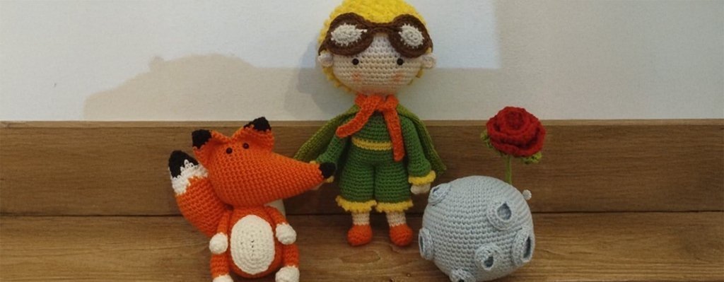 Curso Aprende a tejer los personajes de El principito en amigurumi