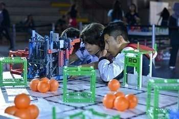 Participantes pequeños.