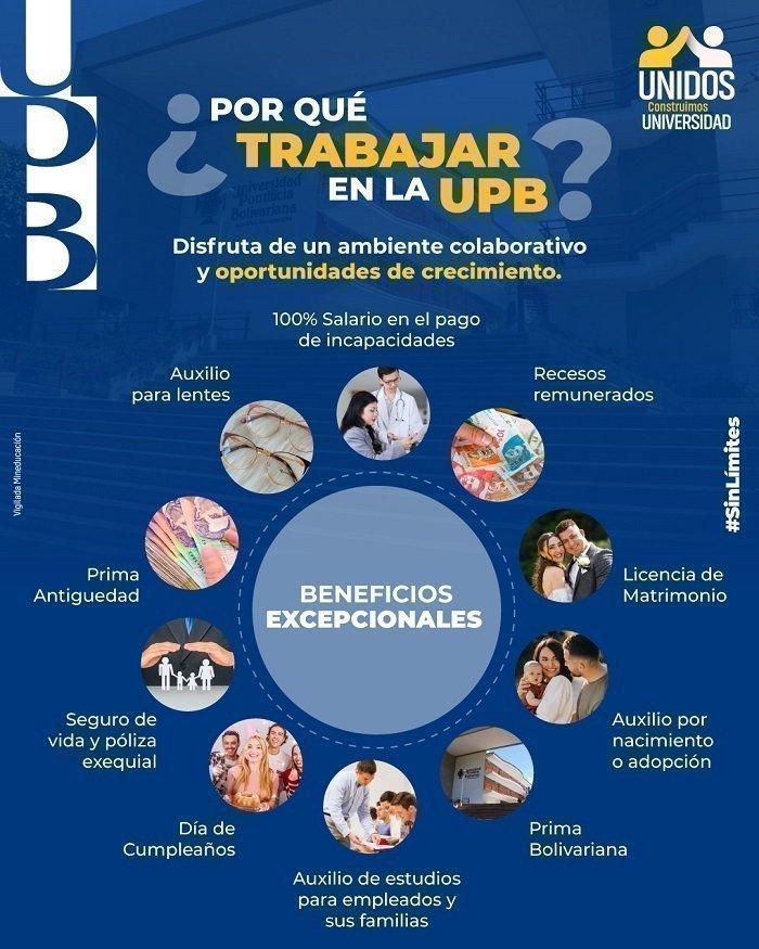 Foto Tipo In1 beneficios Trabajadores UPB 