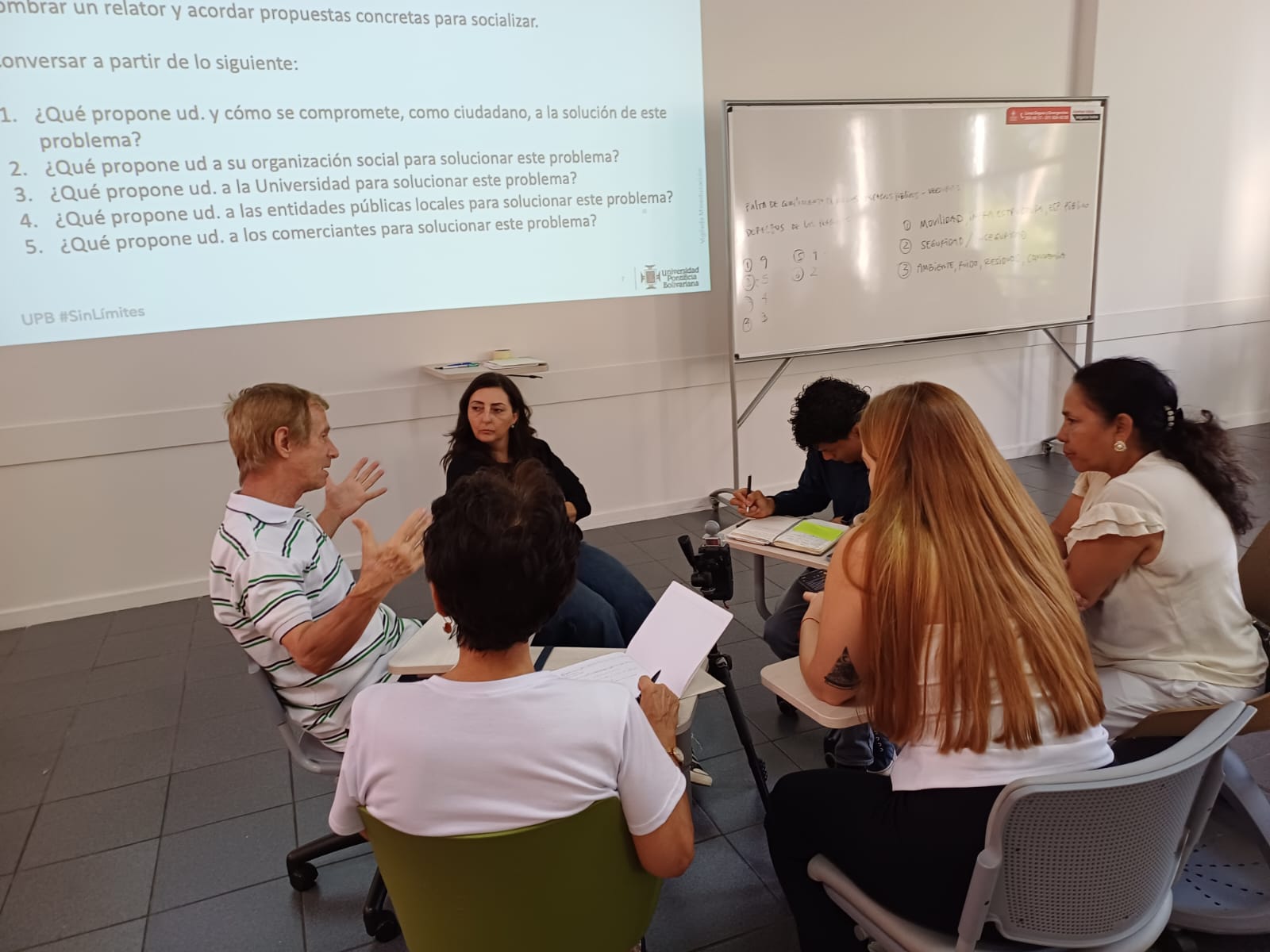 En el taller con líderes del 11 de agosto de 2026, las personas mayores identificaron los temas  y las problemáticas que se viven en la Comuna 11 de Medellín