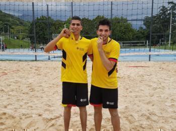 Dupla de vóley-playa de la UPB Medellín