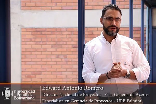 Experiencia, egresado Edward Romero